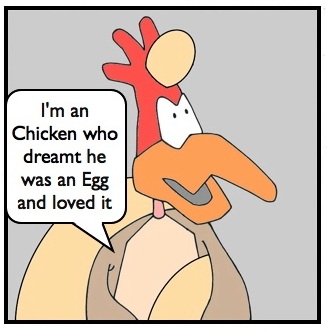 Post image for The Chicken and The Egg: Disturbing Transformation